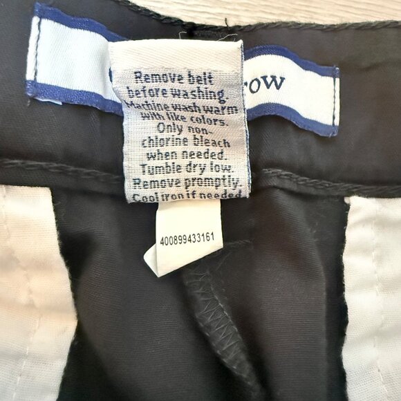 Croft & Barrow Womens Capri Pants Size 12 Black Stretch Crop Wide Leg Classic - Picture 9 of 14